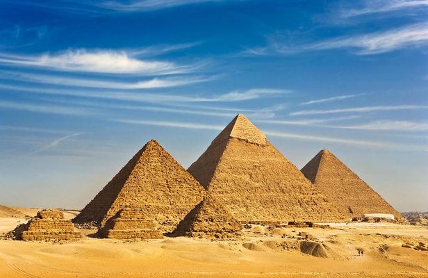 Pyramids Grand Egyptian Museum Khan el Khalili Day Tour
