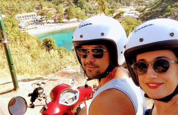 Above & Beyond Palaiokastritsa Corfu Vespa Scooter Tour