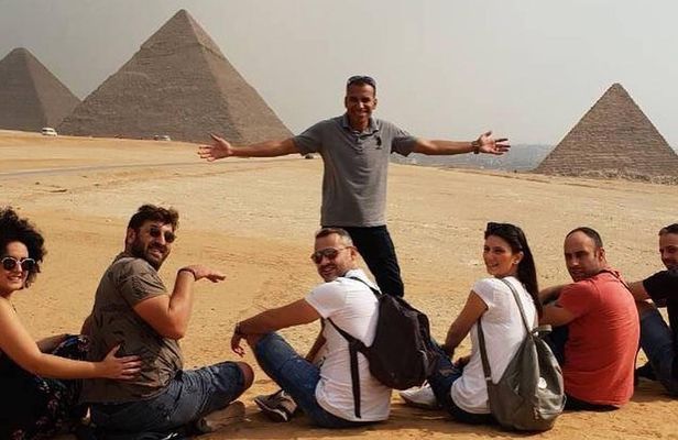 Giza Pyramids - Sphinx & Saqqara & Memphis