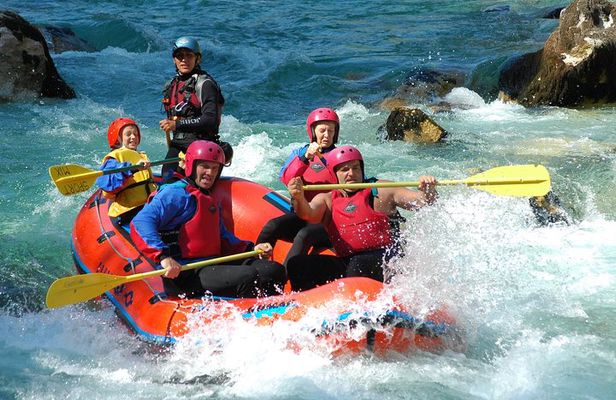 Whitewater Rafting on Soca River, Slovenia