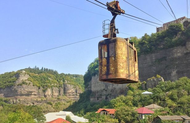 Chiatura and Katskhi Pillar One Day Urbex Tour