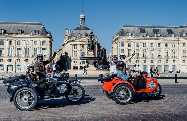Bordeaux Sightseeing Private Sidecar Guided Tour