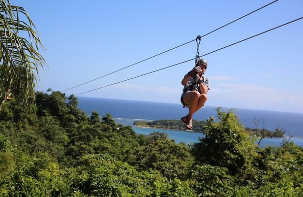 Extreme Zip Line Adventure with Wildlife and Snorkel