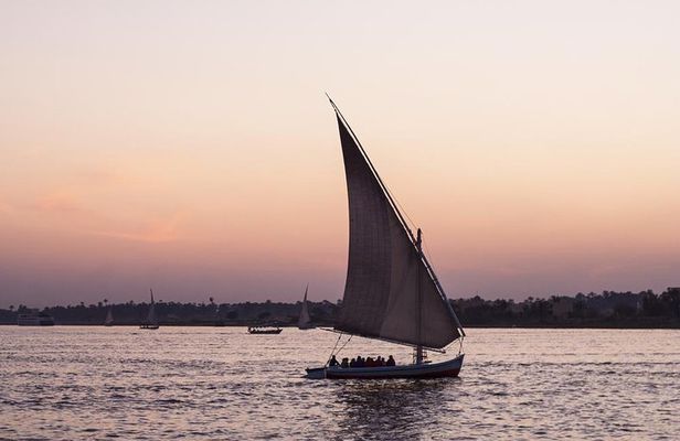 Luxor Nile River Private Felucca Ride at Sunset