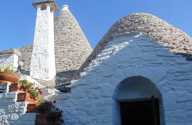 Private guided tour in Alberobello with free tasting: discovering the trulli