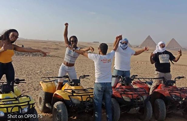 Desert Safari by Quad Bike Around Pyramids