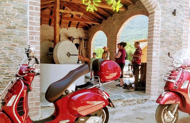 Savour The Flavors Of Corfu Vespa Scooter Tour