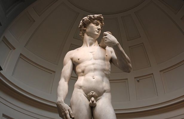 The David from Michelangelo.