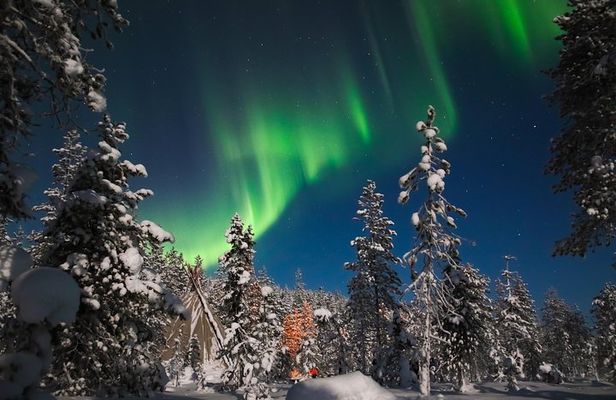 Aurora Borealis Picnic in Rovaniemi