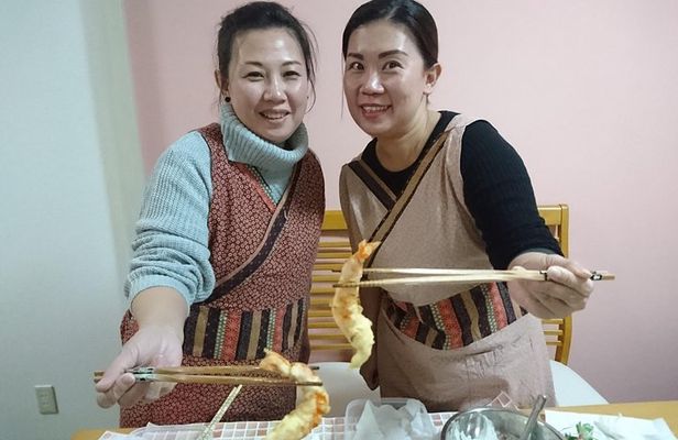 Enjoy artistic TEMPURA Cooking Class
