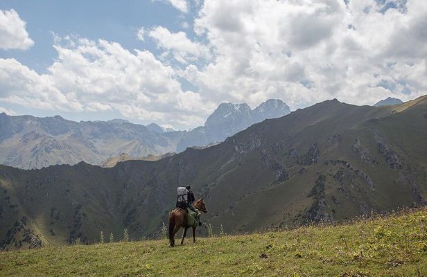 Horse riding in Kyrgyzstan, Truly Nomadic Land