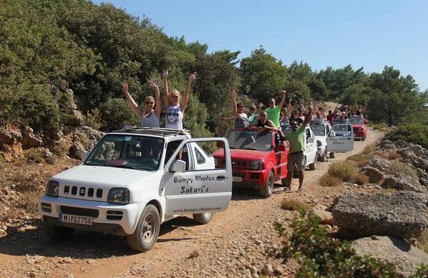 Rhodes Self Drive 4x4 Safari Adventure - North pick ups