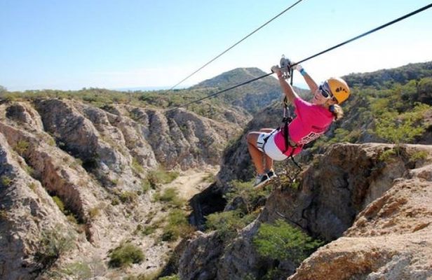 Ziplines and Rappelling at Costa Azul
