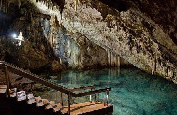 Green Grotto Caves and Horseback riding Combo from Ocho Rios