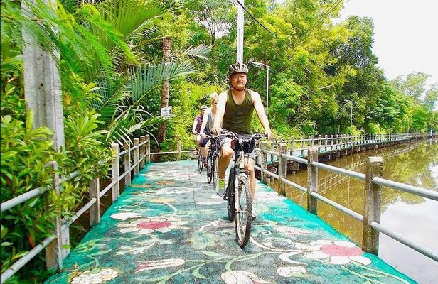 Bangkok's Green Lung Jungle Cycling Adventure Tour