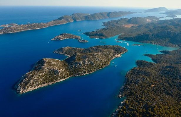 Deluxe Sunken City Boat Guided Tour From Kas