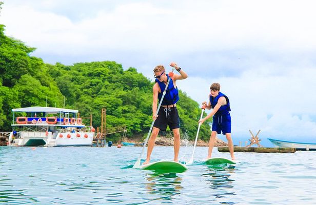 Las Caletas Beach & Adventure Park with buffet lunch and open bar