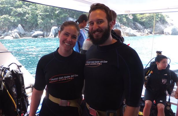 Refresher scuba diving trip, 3 dives at Racha Noi and Racha Yai