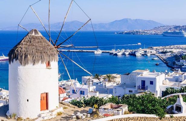Mykonos Town and Island Half-Day Tour