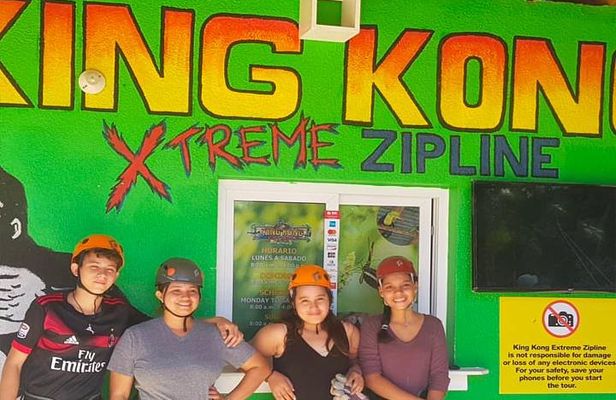 King Kong Extreme Zipline, City Tour and Transfer