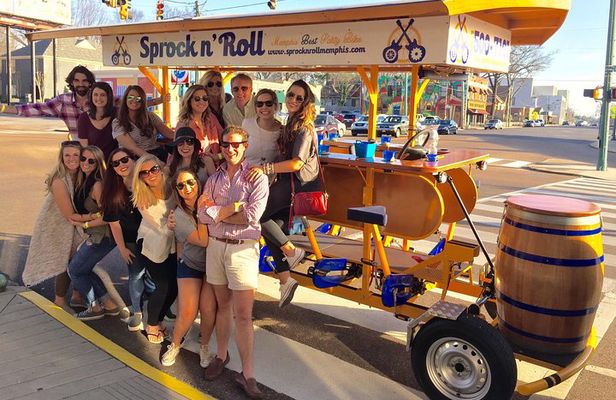 2 Hour Private Party Bike Ride in Downtown Memphis Tinggly