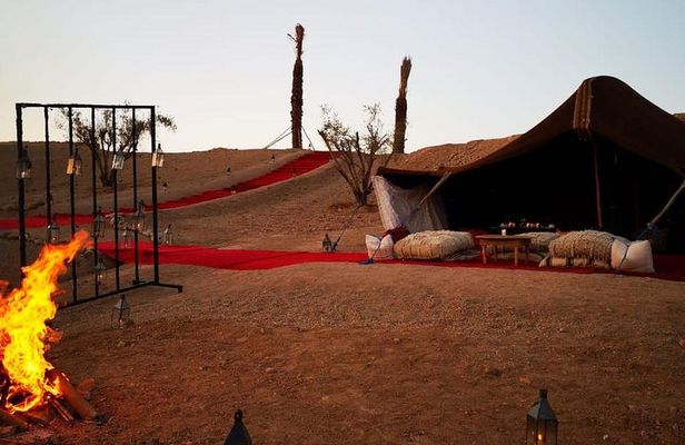 Camel ride and dinner Agafay desert