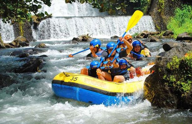 Amazing Rafting adventure on the Telaga Waja white water Bali include breakfast