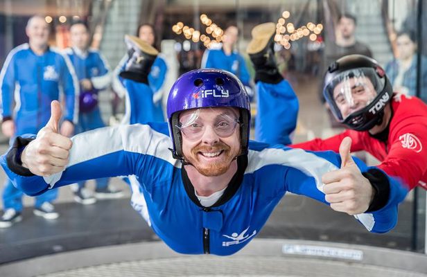 Manchester iFLY Indoor Skydiving Experience - 2 Flights & Certificate