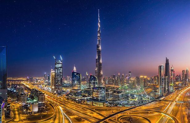 Dubai city Night Tour ( Luxury 4x4 Car)