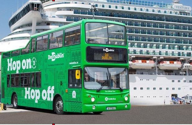 Dublin Cruise Ship Shore Excursion|Hop-on Hop-off & Rail Transfer