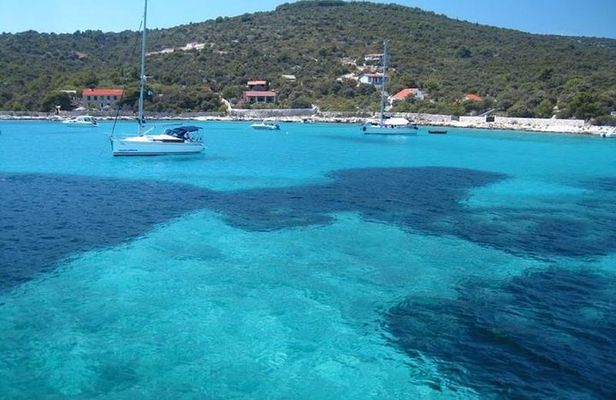 Blue Lagoon and Trogir town half day - private speed boat tour from Split