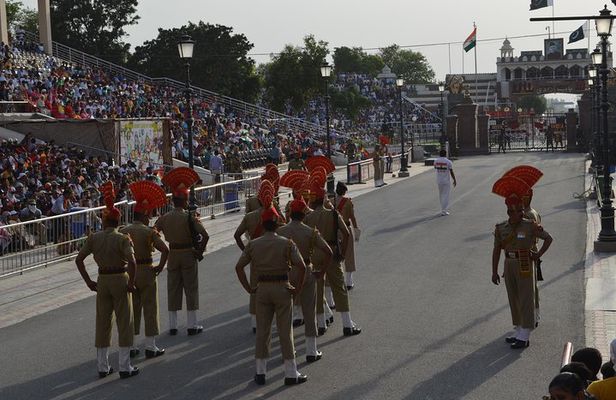 Amritsar - Be a part of the Beating retreat ceremony Wagah Border