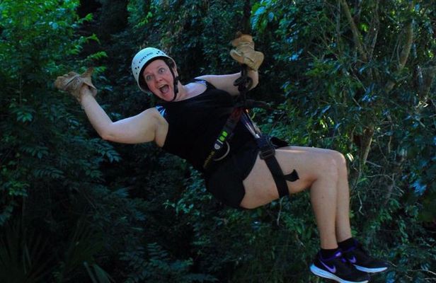 Atv , ziplines and cenote jungle adventure