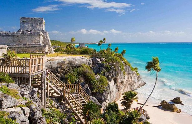 Tour to Tulum, Coba, Cenote & Playa del Carmen in a full day for the best price