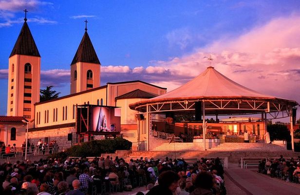 Medjugorje Private Tour from Dubrovnik with visiting Apparition Hill