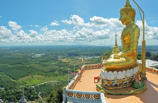 Full-Day Jungle Tour Including Tiger Cave Temple, Crystal Pool and Krabi Hot Springs