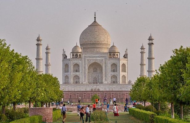 Taj Mahal & Wildlife SOS Elephant Sanctuary Tour from Delhi/Agra