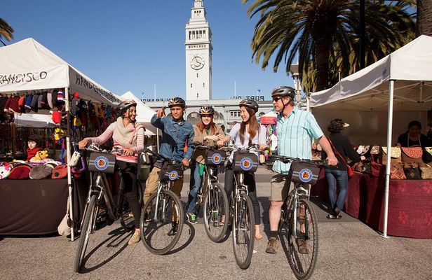 Alcatraz and Streets of San Francisco Electric Bike Tour