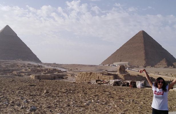 Giza Pyramids, and Grand Egyptian Museum small group 8 pax