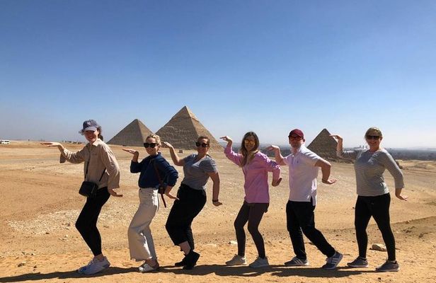 3-Day Private Guided Tour for Families around Giza, Cairo, Alexandria, Saqqara and Dahshur from Cairo