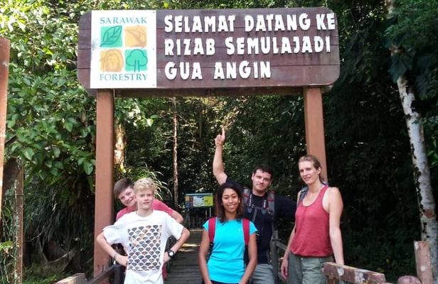 Fairy Caves and Wind Caves from Kuching City
