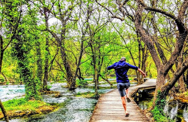 Krka waterfalls tour from Split - blue & green oasis
