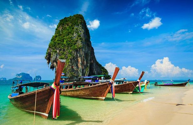 Popular 4 Islands Tour By Classic Longtail Boat From Krabi