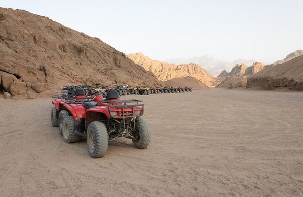 Desert Safari adrenaline tour in Sharm-Elsheikh on Quad ATVs bike