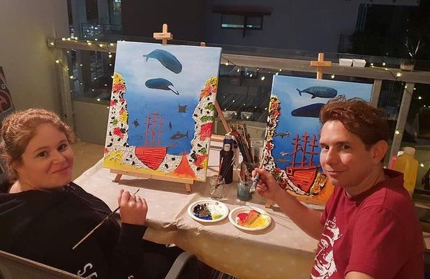 Paint and Sip Art Lessons