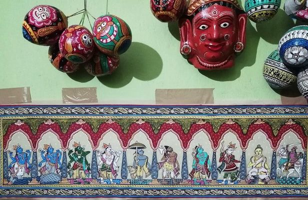 Puri Jagannath, Konark Sun temple, Pattachitra art in best of Odisha in 2 days