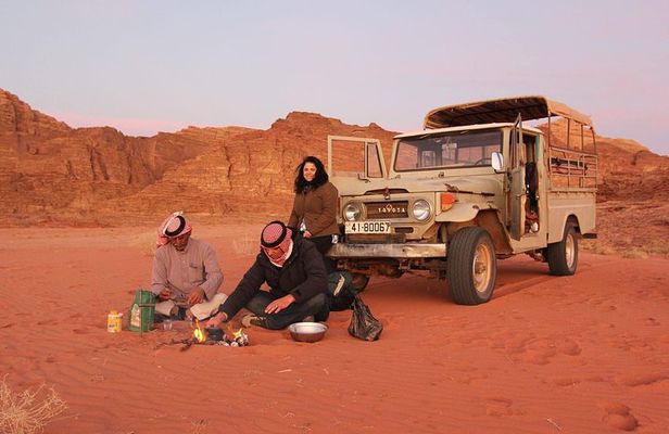 Two Days Tour: Dead Sea, Wadi Rum, Petra, starting and ending in Amman