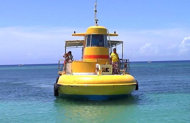 Glass Bottom Boat Tour and West Bay Beach