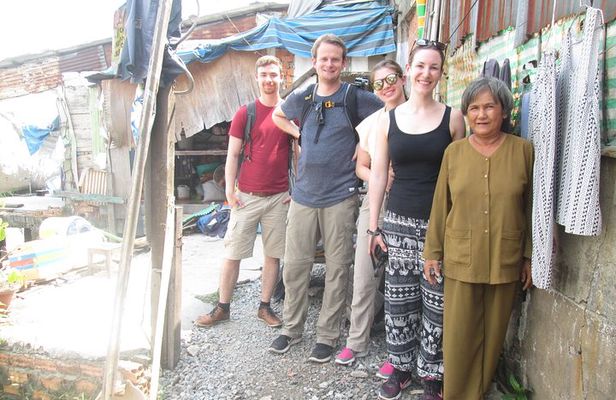 Ho Chi Minh City Slum tour or Chillspots by scooter/female driver