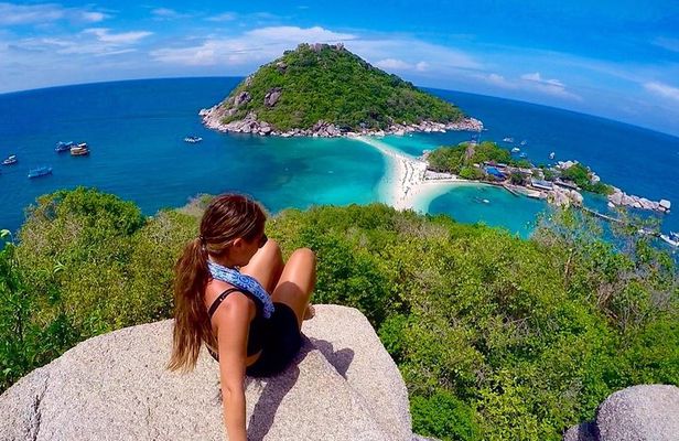 Koh Tao & Koh Nangyuan Snorkeling Tour by Speedboat from Ko Samui